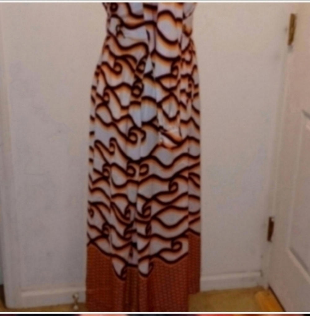 scotch & soda printed dress midi to maxi Lagenlook Abstract - Picture 6 of 7